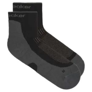 Icebreaker Merino Hike+ Light Mini Sokken Zwart