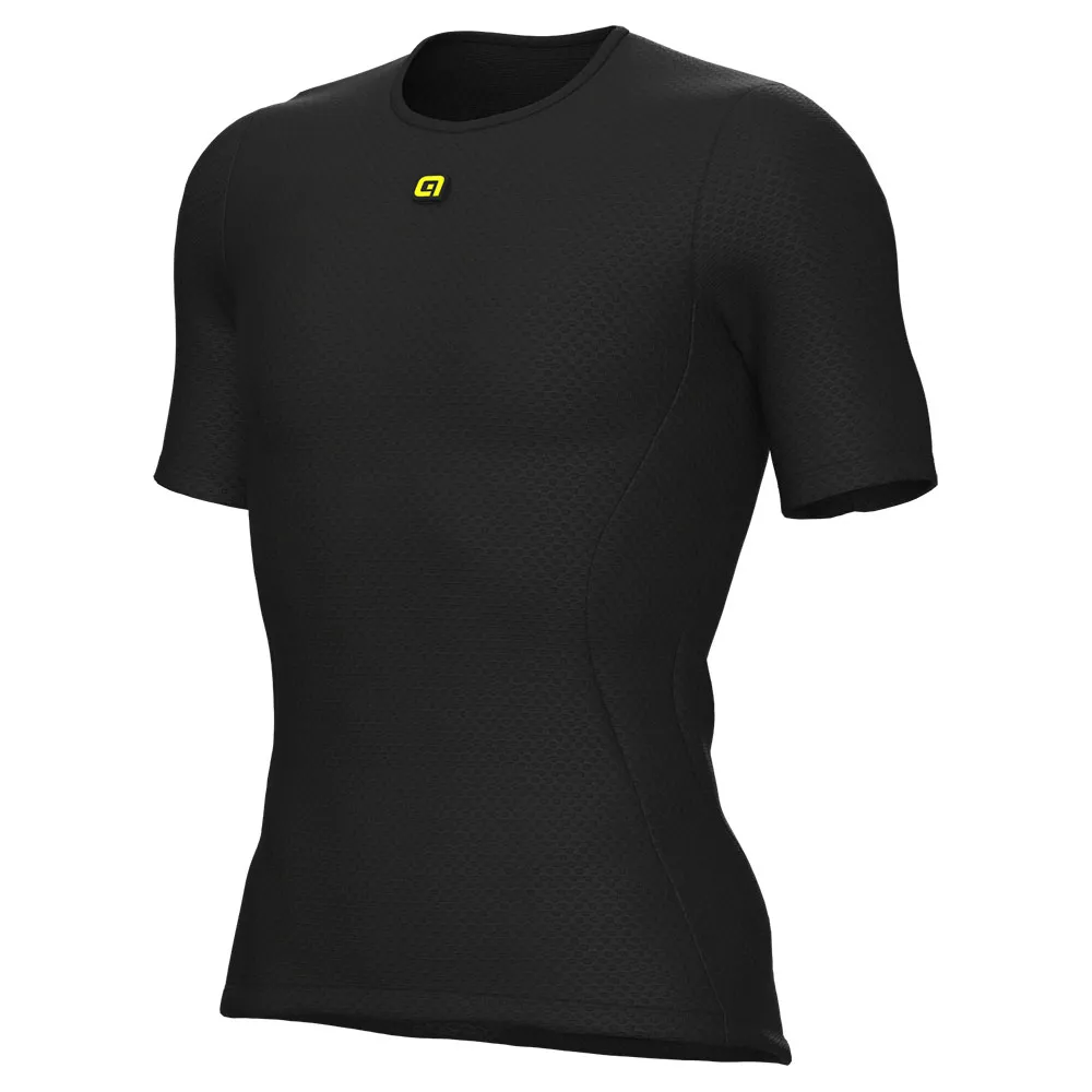 Ale Intimo Velo Active Korte Mouwen Basislaag Zwart