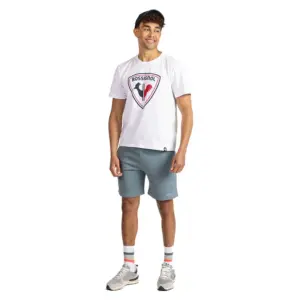 Rossignol Cliffside T-shirt Met Korte Mouwen Wit