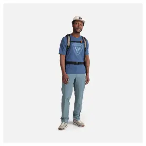Rossignol Westweg Shield T-shirt Met Korte Mouwen Blauw