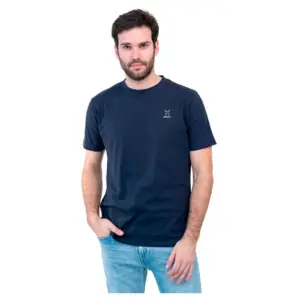 Altus Amalfi T-shirt Met Korte Mouwen Marineblauw