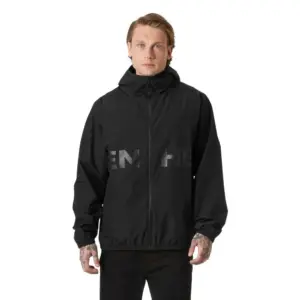 Helly Hansen Core Graphic Regenjas Zwart