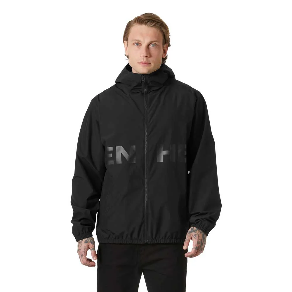 Helly Hansen Core Graphic Regenjas Zwart
