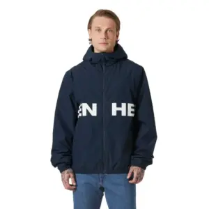 Helly Hansen Core Graphic Regenjas Marineblauw