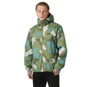Helly Hansen Core Graphic Regenjas Terrazzo Bold Camo Ss25