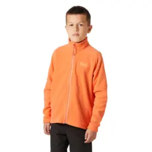 Helly Hansen Daybreaker 2.0 Jr Fleece Met Volledige Rits Bonfire