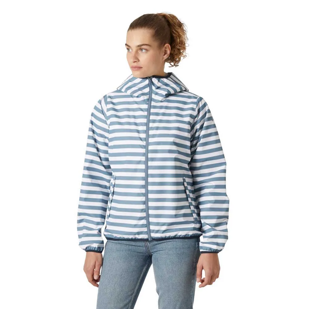 Helly Hansen Graphic Regenjas Marineblauw