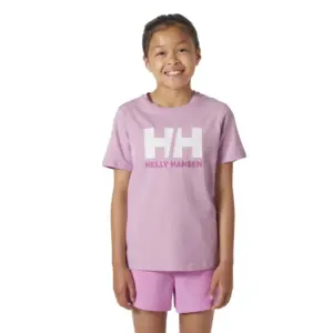 Helly Hansen Logo Jr T-shirt Met Korte Mouwen Cherry Blossom