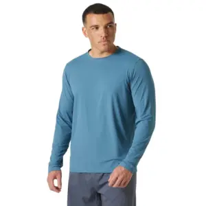 Helly Hansen Shine Solen Lange Mouwen Basislaag Marineblauw