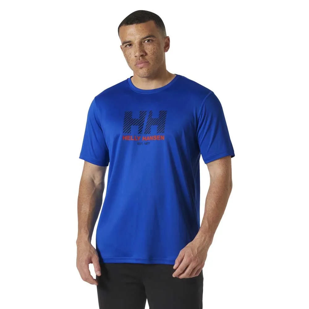 Helly Hansen Tech Graphic Korte Mouwen Basislaag Cobalt 2.0