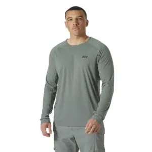Helly Hansen Trail T-shirt Met Lange Mouwen Grijs