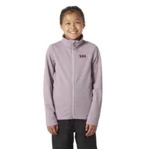Helly Hansen Versalite Jr Fleece Met Volledige Rits Paars