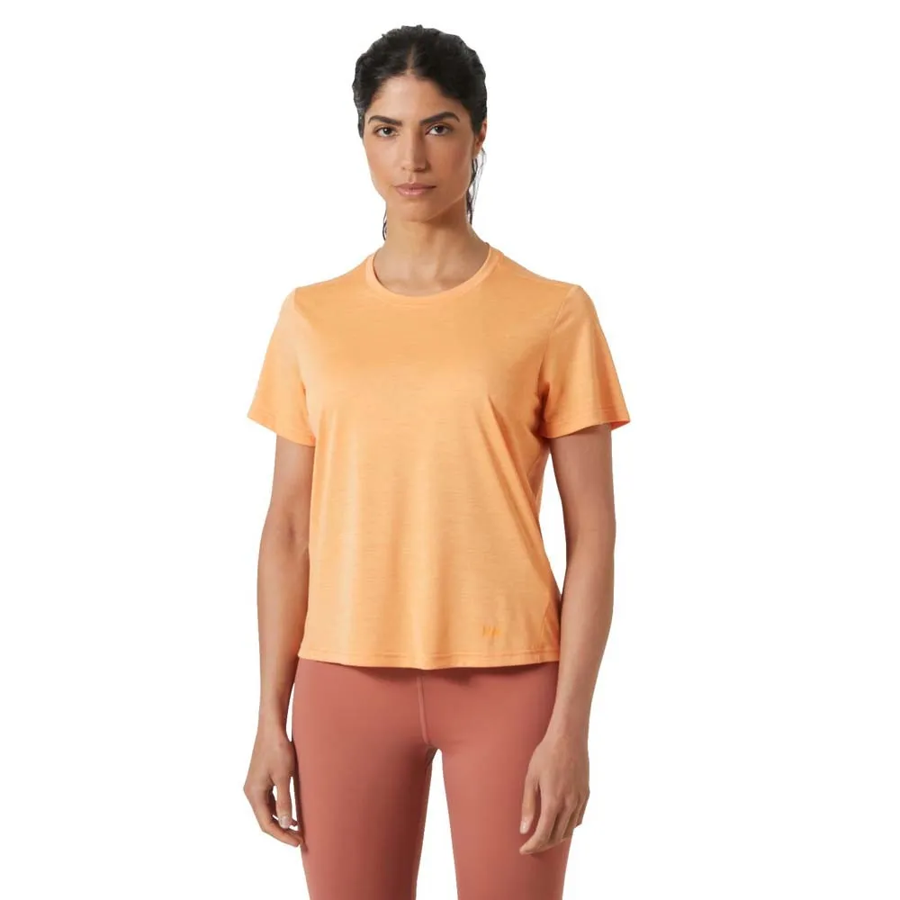 Helly Hansen Sval Korte Mouwen Basislaag Apricot Crush