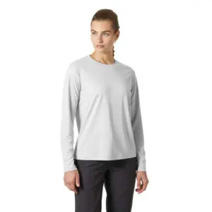 Helly Hansen Tech 2.0 W Lange Mouwen Basislaag Grijs
