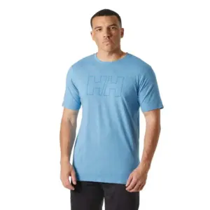 Helly Hansen Tech Logo T-shirt Met Korte Mouwen Turquoise