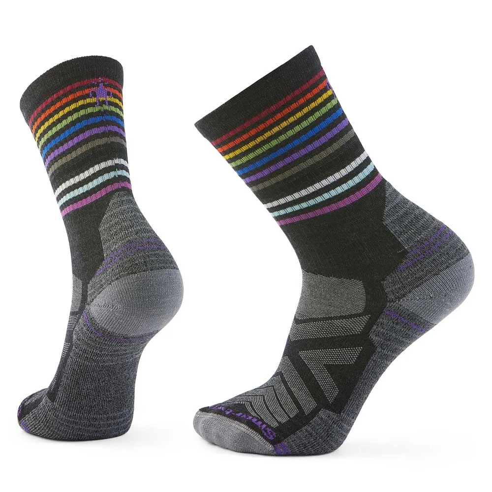 Smartwool Hike Light Cushion Pride Crew Sokken Zwart