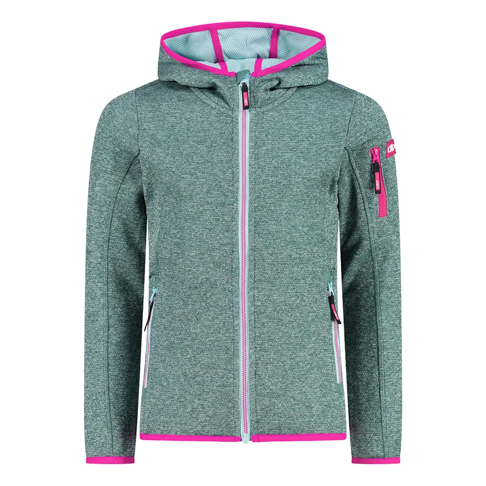 Cmp 30h5905 Fleece Met Kap Agave / Opale