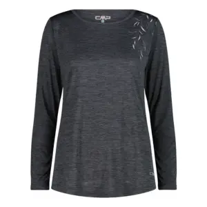 Cmp 33n5596 T-shirt Met Lange Mouwen Antraciet