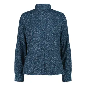 Cmp 34s6156 Overhemd Met Lange Mouwen Blauw