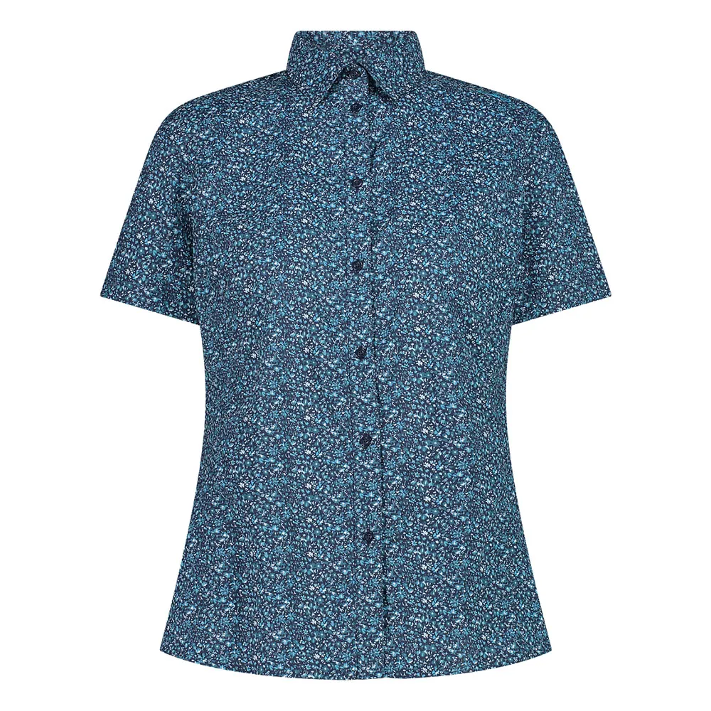 Cmp 34s6166 Overhemd Met Korte Mouwen Blauw