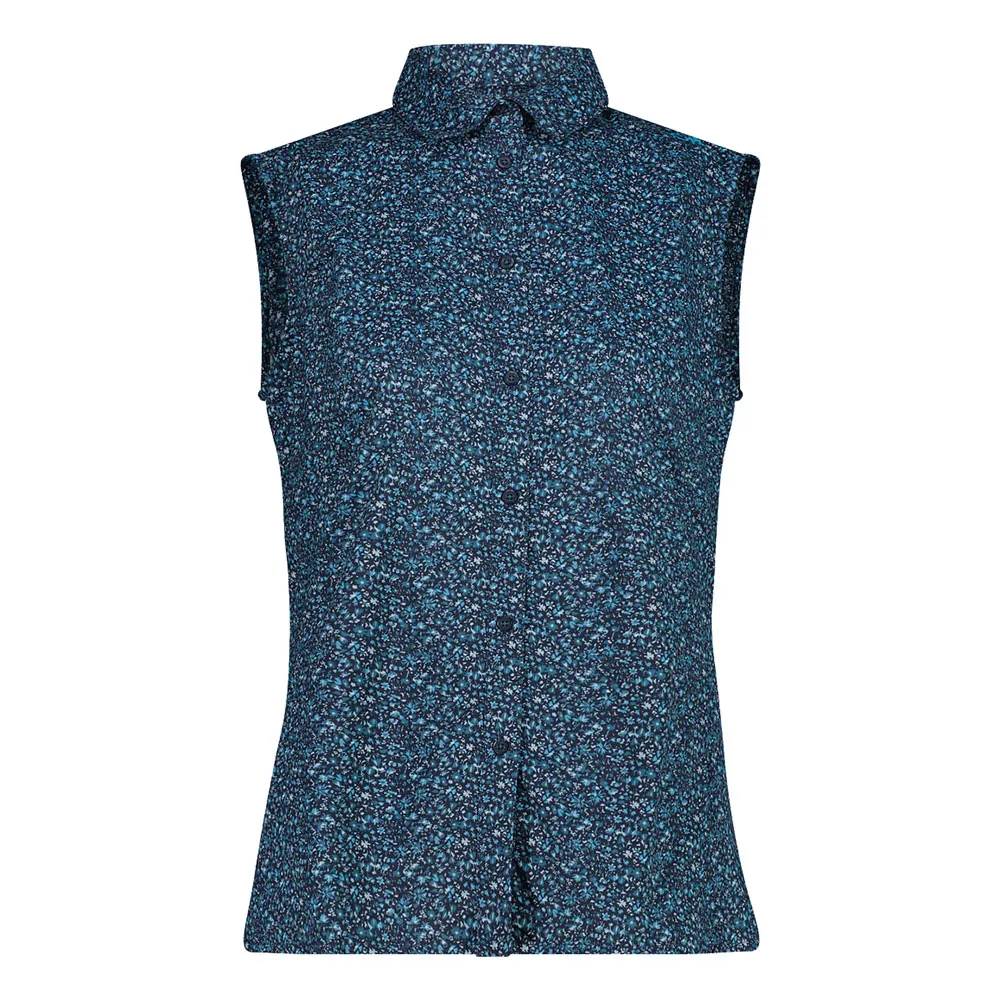 Cmp 34s6176 Mouwloos Shirt Blauw