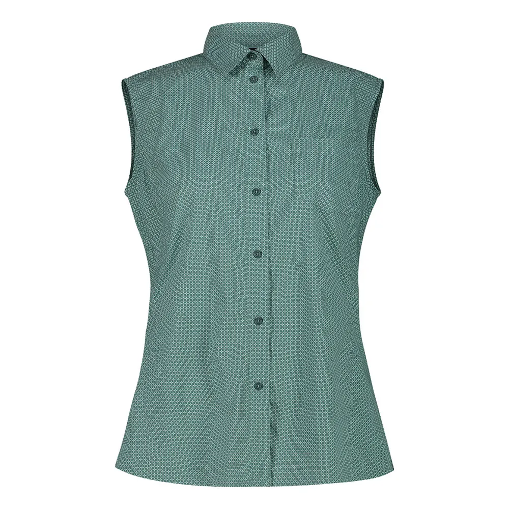 Cmp 34s6326 Mouwloos Shirt Agave / Opale