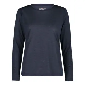 Cmp 35n5566 T-shirt Met Lange Mouwen Zwart