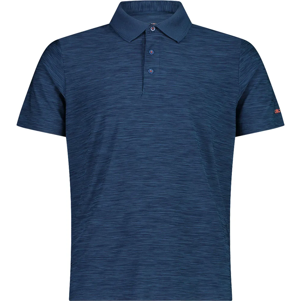 Cmp 39t5817 Korte Mouw Poloshirt Ocean Mel.