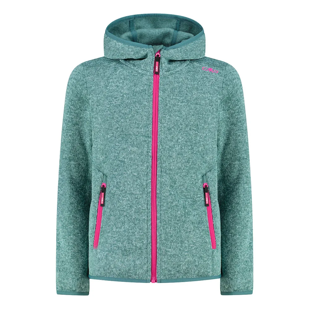Cmp 3h19825 Fleece Met Kap Agave / Opale