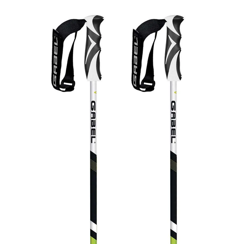 Gabel Carbon Cross Stokken Geel