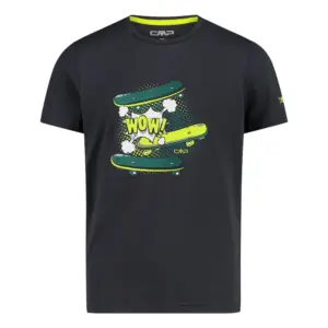 Cmp T-shirt 31t8394 T-shirt Met Korte Mouwen Antraciet