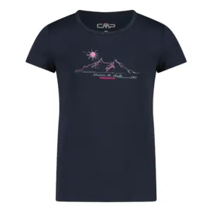 Cmp T-shirt 31t8395 T-shirt Met Korte Mouwen Zwart