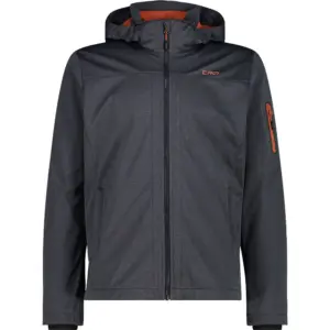 Cmp Zip Hood 39a5027m Softshelljack Antraciet