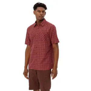 Vaude Albsteig Iii Overhemd Met Korte Mouwen Rood