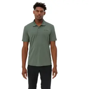 Vaude Essential Korte Mouw Poloshirt Agave