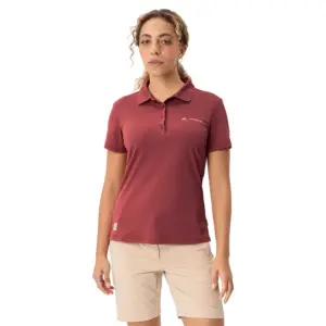 Vaude Essential Korte Mouw Poloshirt Brick
