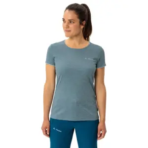 Vaude Essential T-shirt Met Korte Mouwen Blauw