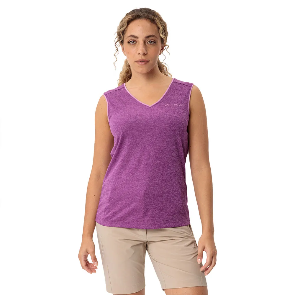 Vaude Essential Mouwloos T-shirt Roze