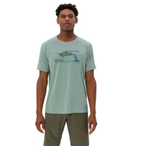 Vaude Gleann Ii T-shirt Met Korte Mouwen Dusty Fern