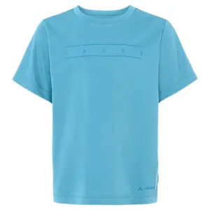 Vaude Print T-shirt Met Korte Mouwen Blauw