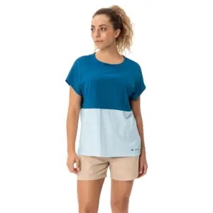 Vaude Redmont Iii T-shirt Met Korte Mouwen Blauw