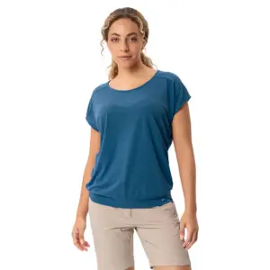 Vaude Skomer Iii T-shirt Met Korte Mouwen Blauw
