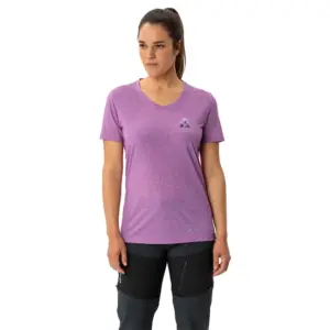 Vaude Skomer Print Iii T-shirt Met Korte Mouwen Roze