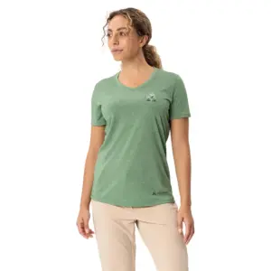 Vaude Skomer Print Iii T-shirt Met Korte Mouwen Groen