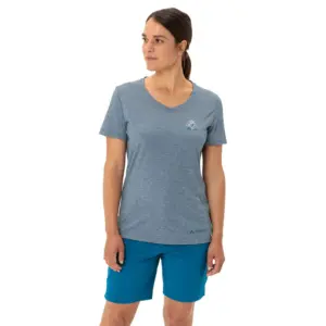 Vaude Skomer Iii T-shirt Met Korte Mouwen Dark Sea