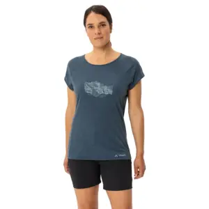 Vaude Tekoa Ii T-shirt Met Korte Mouwen Dark Sea / Dark Sea