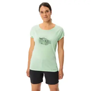 Vaude Tekoa Ii T-shirt Met Korte Mouwen Jade / Dusty Fern