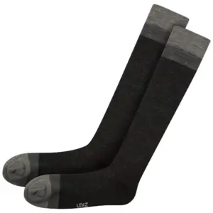 Lenz Merino Compression 1 Lange Sokken Darkgrey