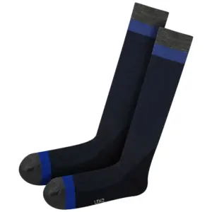 Lenz Merino Compression 1 Lange Sokken Groen