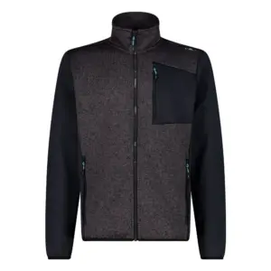 Cmp 34h6247 Fleece Met Volledige Rits Antraciet